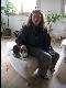 Jana mit Kater