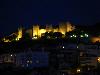 Burg bei Nacht