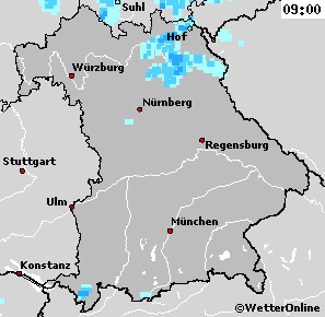 Regenbild 11.07.2009 09:00 Uhr
