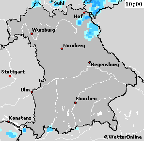 Regenbild 11.07.2009 10:00 Uhr