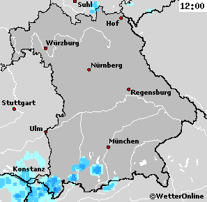 Regenbild 11.07.2009 12:00 Uhr
