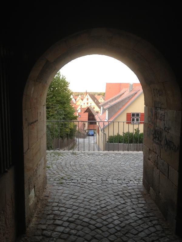 ... und weg!