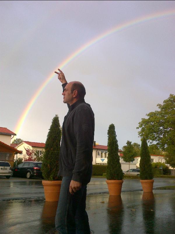 Regenbogen fangen