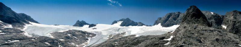 Panorama Dachstein-Gletscher
