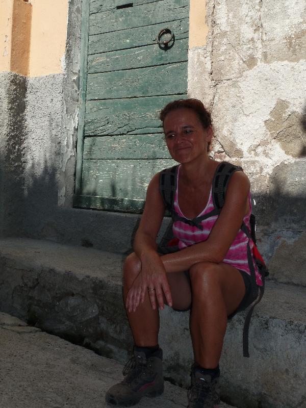 Schatten in Corniglia