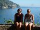 Riomaggiore im Hintergrund