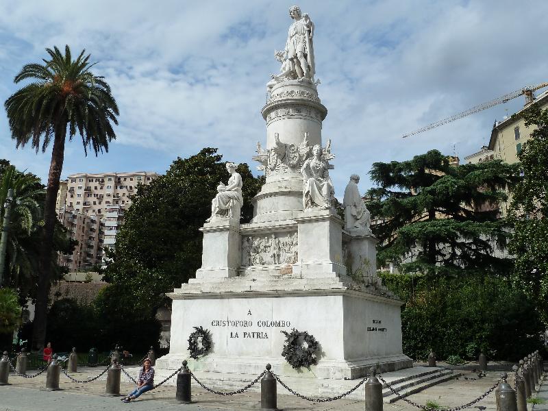 Kulumbus Denkmal in Genua