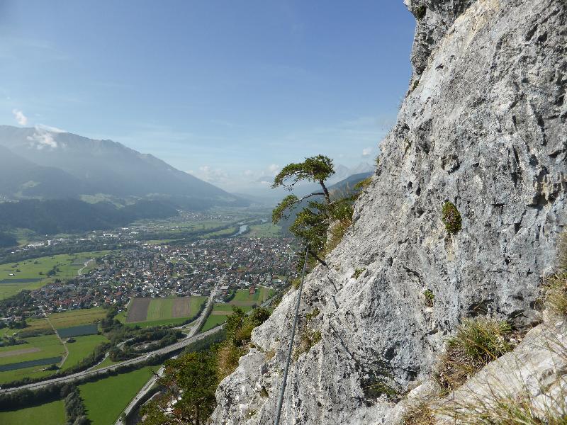 Schatten im Ausstieg