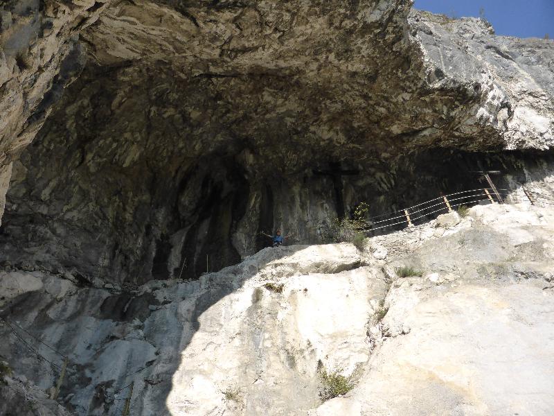 Max-Grotte von unten