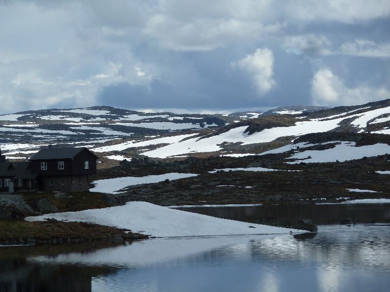 Wasser und Schnee