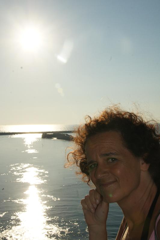 entspannte Frau