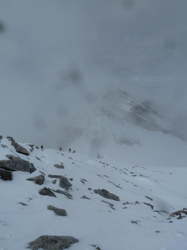 Nebel kommt langsam