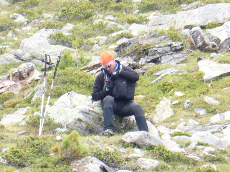 Rölli beim Sortieren