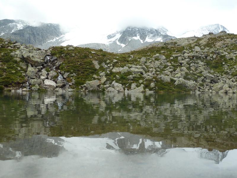 Berge im See