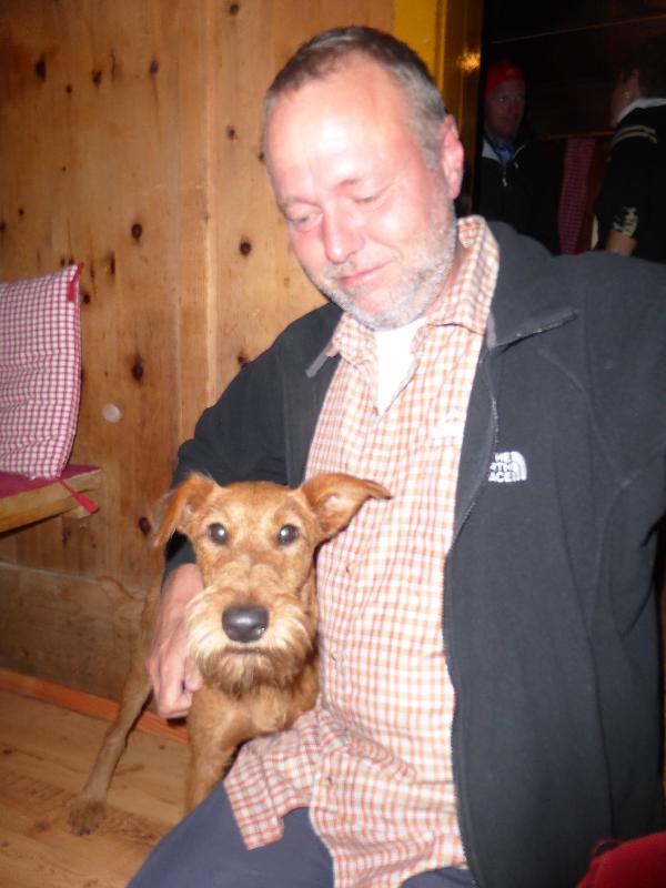 Gert und Lucie kuscheln