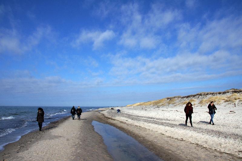 Strandwanderung
