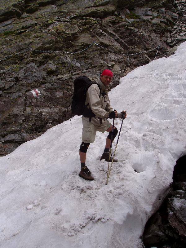 Gert im Schnee