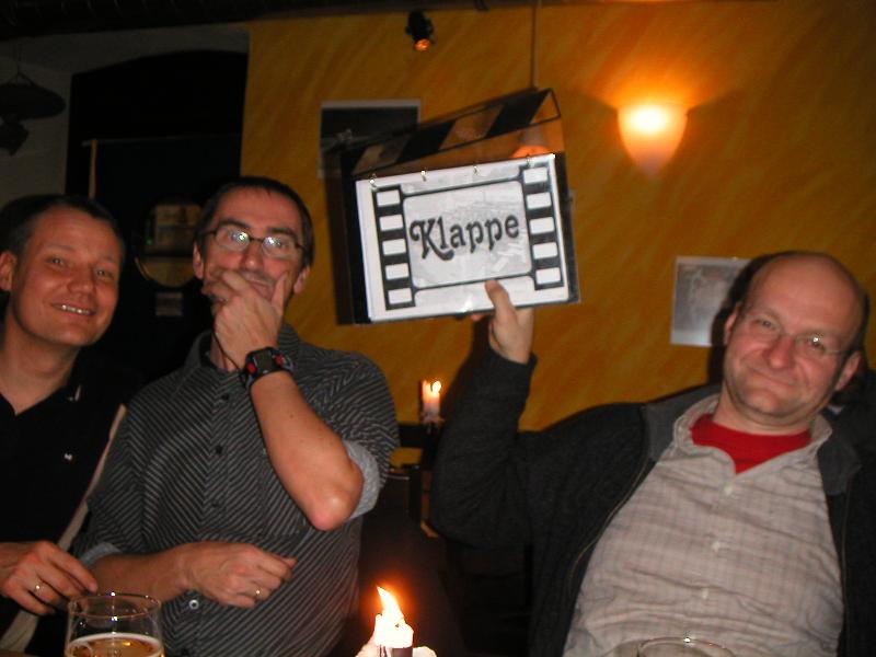 Klappe halten