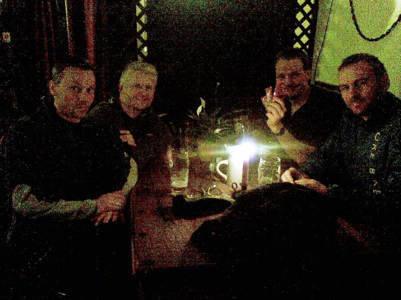 Candlelight dinner