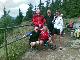 Gruppenbild mit Dame