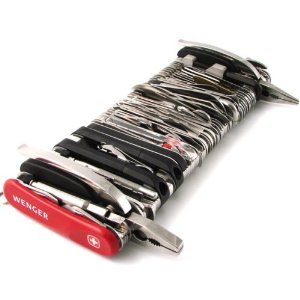Wenger Schweizer Offiziersmesser Giant Messer, mit Schatulle