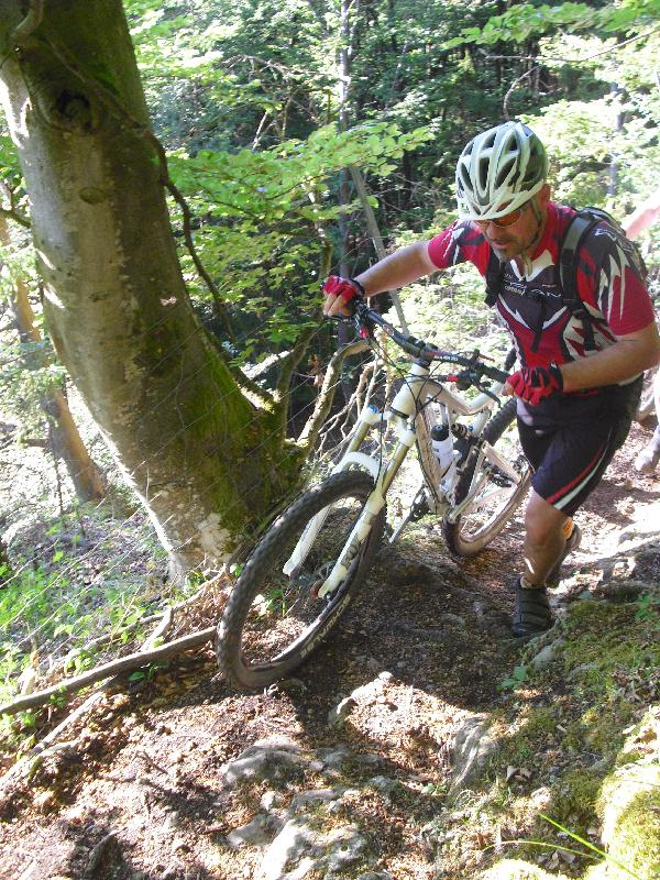 Schieben im Jgersteig