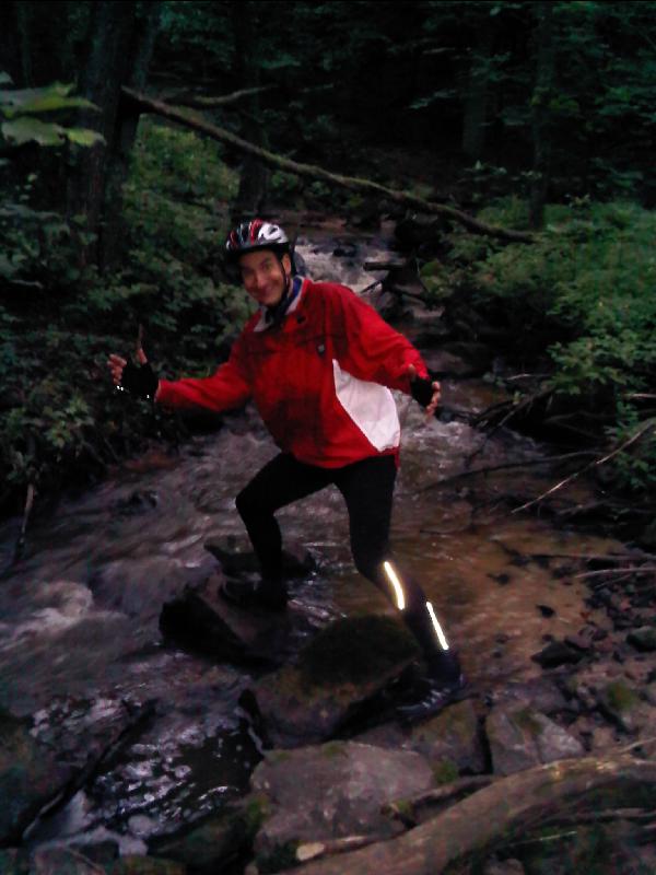 Herbert im Fluss