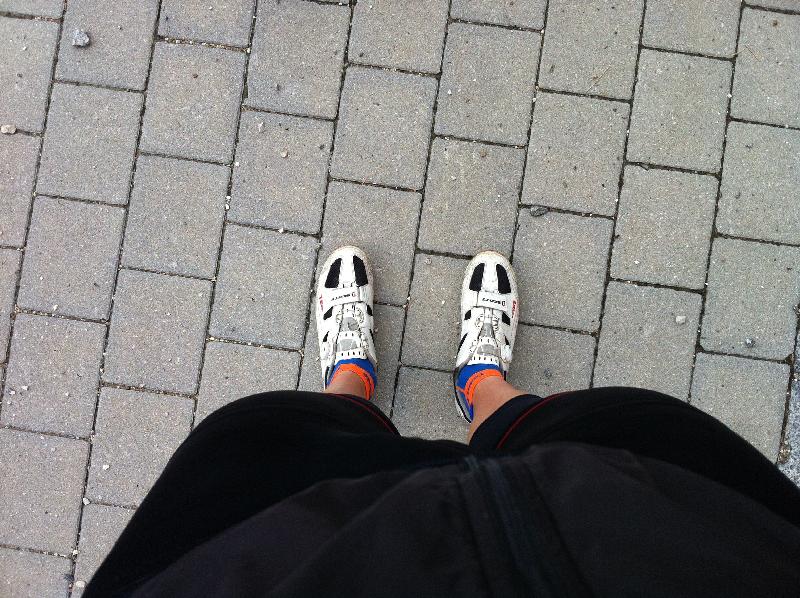 lockere Beine