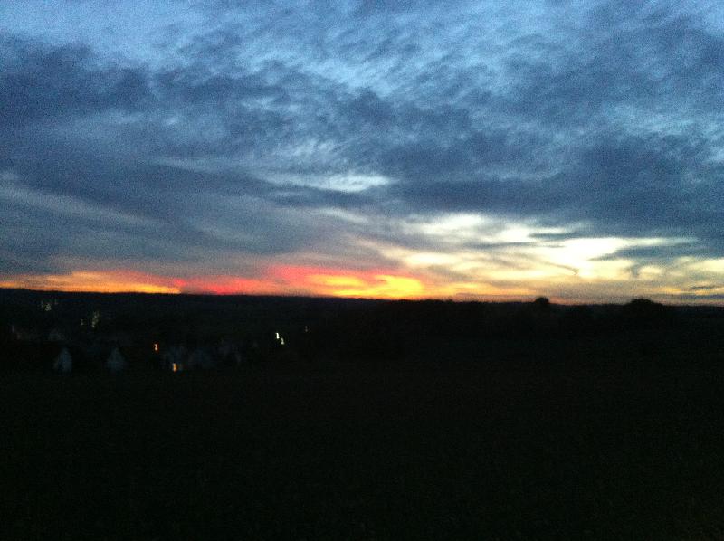 weils so schn ist nochmal Abendrot