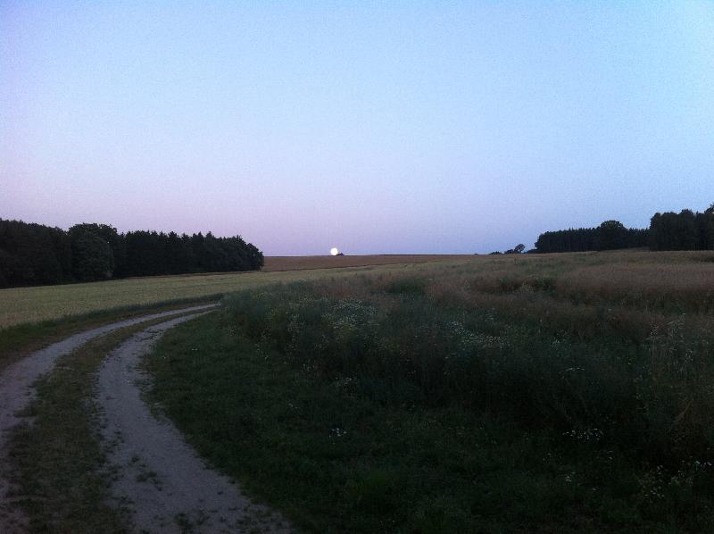 der Mond ist aufgegangen