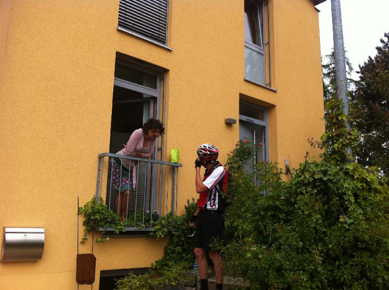 Flirt mit der Hausherrin