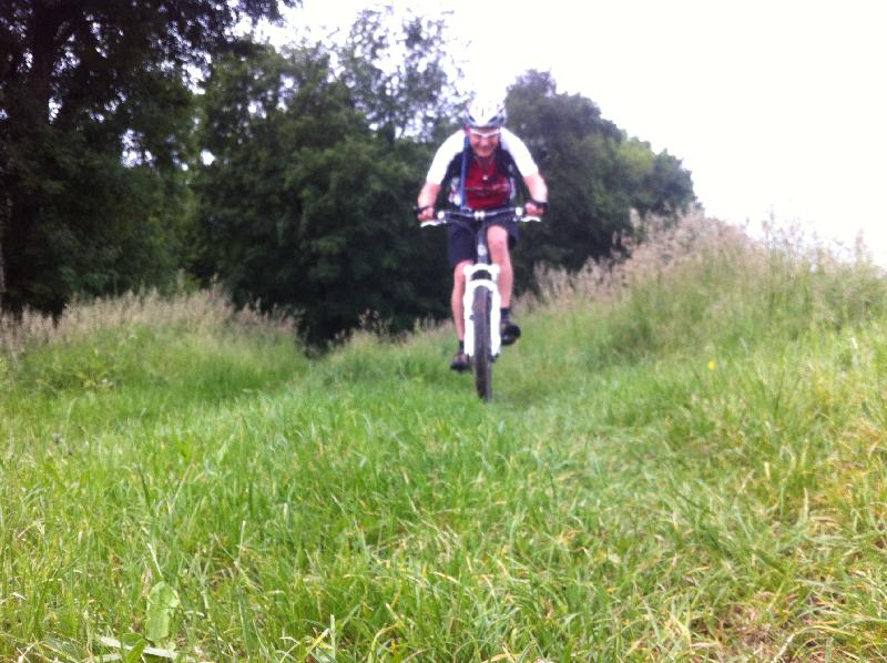 Wheelie mit Schwerkraft