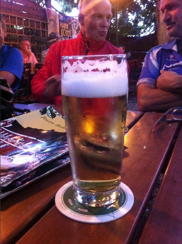 die erste Halbe