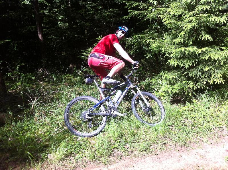 SuperROCKmarion fllt fast vom Rad