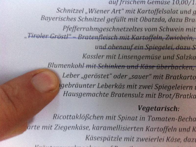 das htte Susi gegessen