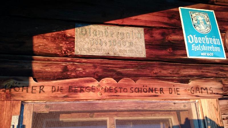 Spruch I - Holzofenkuchl