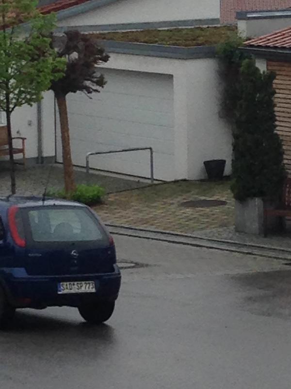 Sockegarage noch zu